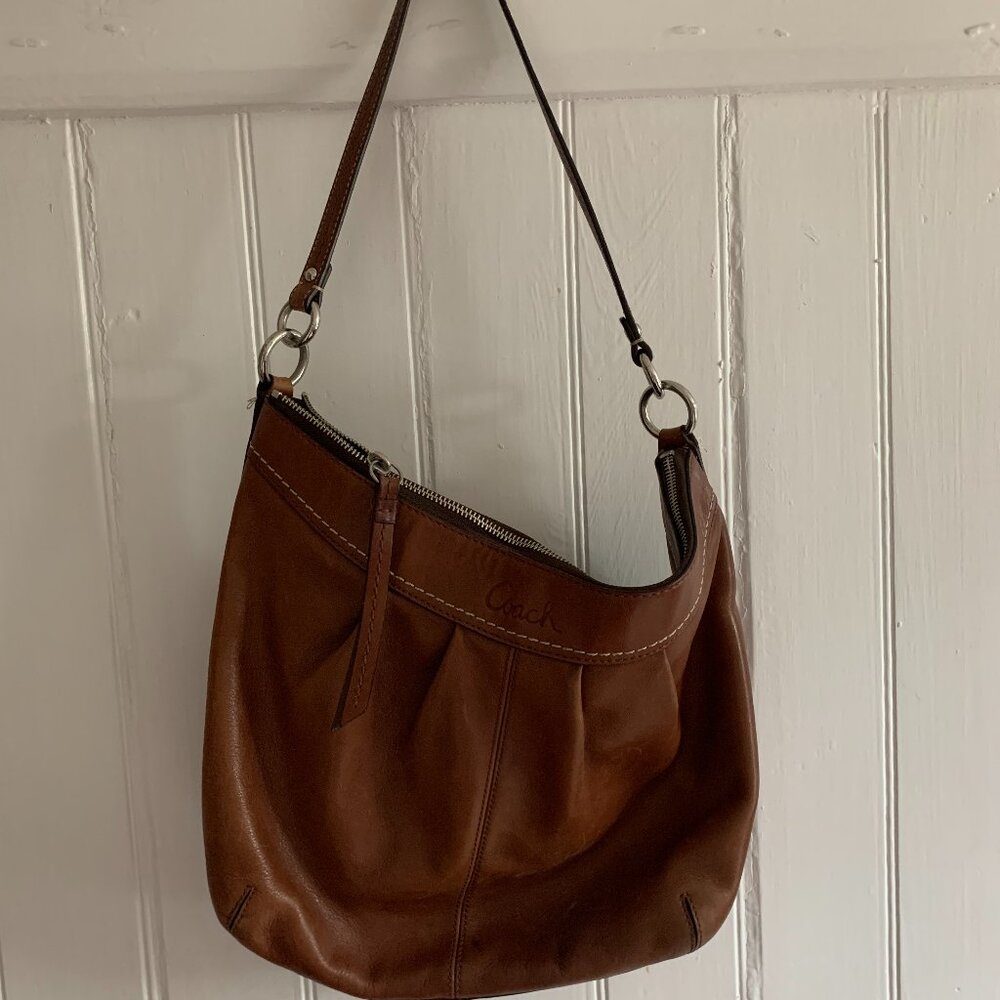Coach brown purse